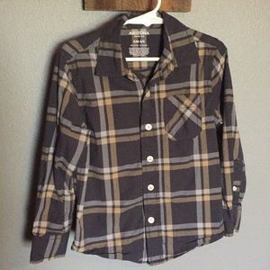 Boys Arizona Button-Up Shirt (Size XXS-4/5)